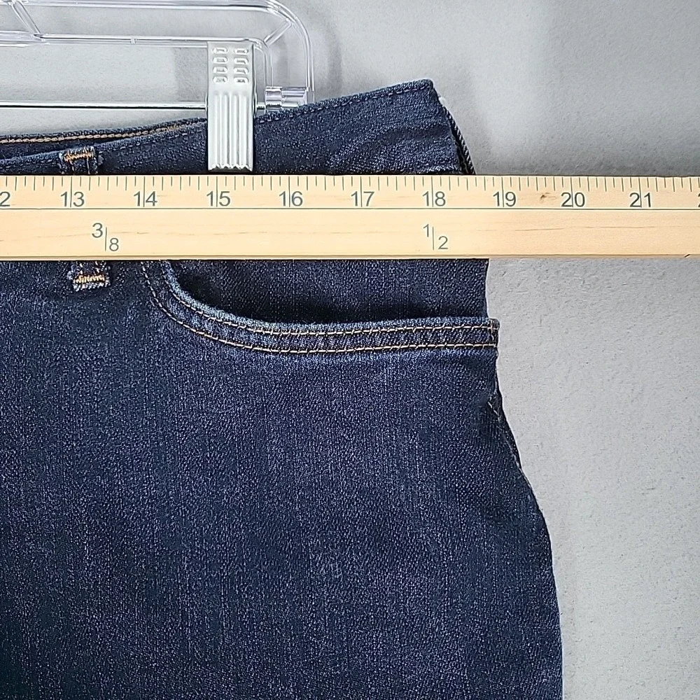 Carhartt Flannel Lined Straight Jeans Women's 16 Regular Blue Plaid Workwear‎